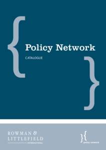 Policy Network CATALOGUE Introduction  AIMING HIGH