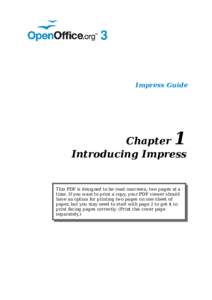 Impress Guide  1 Chapter Introducing Impress
