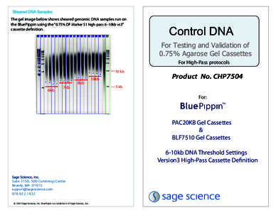 CHP7504 Control DNA Guide