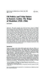 British Journal of Middle Eastern Studies, May[removed]), 37–50
