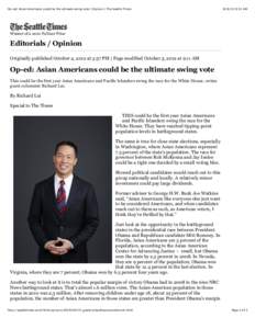 Op-ed: Asian Americans could be the ultimate swing vote | Opinion | The Seattle Times[removed]:53 AM Winner of a 2012 Pulitzer Prize