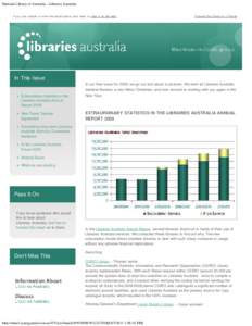 National Library of Australia - Libraries Australia