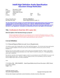 Microsoft Word - HDA016 DCN RO clarification.doc