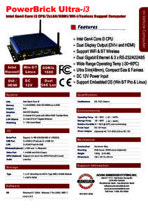 Video signal / Nvidia / Nvidia Ion / Digital Visual Interface / HDMI / Commodore 64x / Pico-ITX / Computer hardware / High-definition television / Television technology