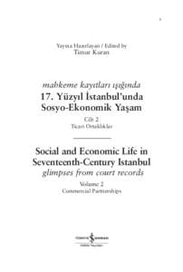 I  Yay›na Haz›rlayan / Edited by Timur Kuran