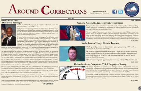 round  Corrections Official Newsletter of the Virginia Department of Corrections