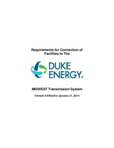 Duke Energy Midwest Connection Requirements