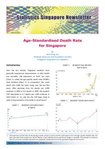 Age-Standardised Death Rate for Singapore By Seet Ming Lee Strategic Resource and Population Division Singapore Department of Statistics