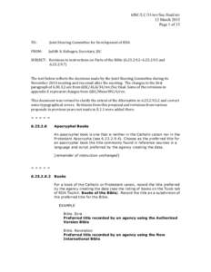 6JSC/LC/31/rev/Sec final/rev 12 March 2015 Page 1 of 15 TO:	
   	
  	
  	
  	
  	
  	
  	
  Joint	
  Steering	
  Committee	
  for	
  Development	
  of	
  RDA	
  	
  