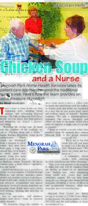 MENORAH PARK  Chicken Soup and a Nurse