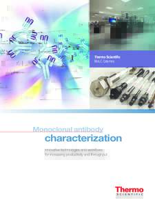 Thermo Scientific BioLC Columns Monoclonal antibody  	 characterization