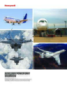 Electrical generators / Honeywell Aerospace / Auxiliary power unit / Honeywell / Gas turbine