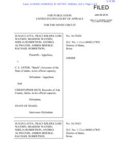 (1 of 28) Case: [removed], [removed], ID: [removed], DktEntry: 210-1, Page 1 of 3 FILED FOR PUBLICATION UNITED STATES COURT OF APPEALS