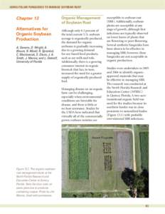 USING FOLIAR FUNGICIDES TO MANAGE SOYBEAN RUST  Chapter 13 Alternatives for Organic Soybean Production