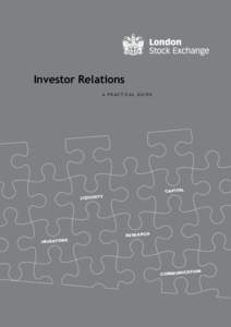 Investor Relations A Practical Guide CAPITAL LIQUIDITY