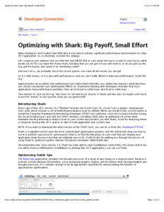 Optimize with Shark: Big Payoff, Small Effort[removed]:38 PM