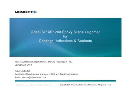 CoatOSil MP 200  in  CAS_MPM_NVVT2014