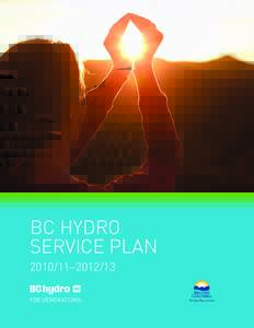 BC Hydro Service Plan–BCID PMS Bluec BCID PMS Yellowc