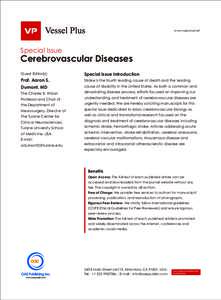 www.vpjournal.net  Special Issue Cerebrovascular Diseases Guest Editor(s):