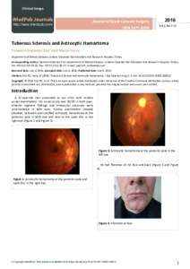 Clinical Image  iMedPub Journals http://www.imedpub.com/  Journal of Eye & Cataract Surgery