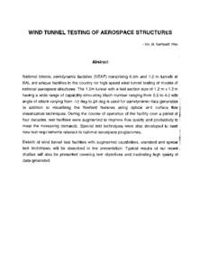 Aerodynamics / Wind tunnel / Aerospace engineering / Fluid dynamics / Dynamics / Fluid mechanics