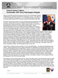 Military / Year of birth missing / 13th Combat Sustainment Support Battalion / Gwen Bingham / Military personnel / United States / Quartermasters