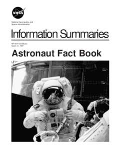 National Aeronautics and Space Administration Information Summaries NP[removed]008JSC March 31, 1997