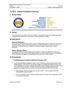 Microsoft Word - Capital Punishment Housing.doc