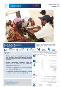 United Nations Mission in South Sudan / United Nations Population Fund / Jonglei / Ebola virus disease / Public health / Lafon County / United Nations Mission in Sudan / Médecins Sans Frontières / Health / South Sudan / Medicine