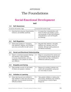 Preschool Learning Foundations Vol. 1 - Child Development (CA Dept of Education)