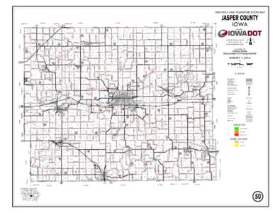 HIGHWAY AND TRANSPORTATION MAP  Y ASPERCOUNT J